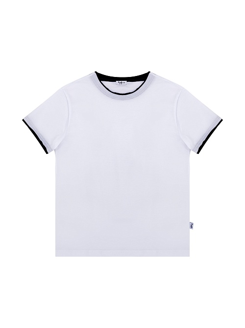 IL GUFO Футболка для мальчка, синий кант