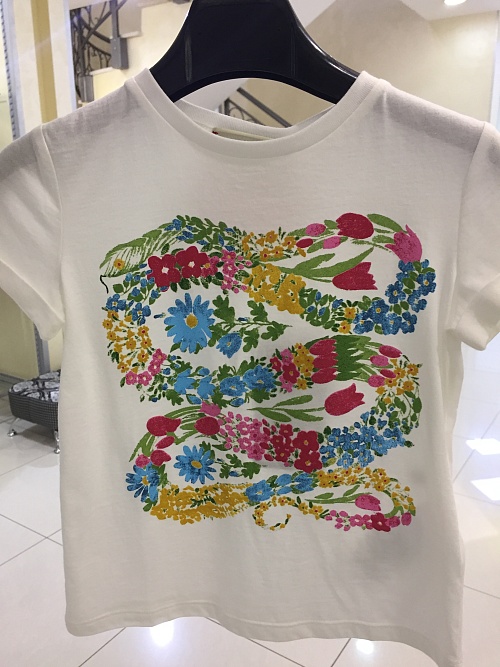 GUCCI JUNIOR Футболка с рисунком