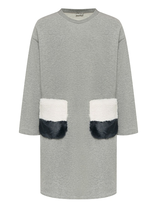 IL GUFO Платье для девочки с накладными карманами