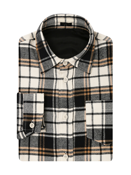 IL GUFO Рубашка для мальчика в клетку