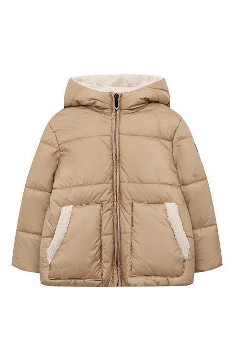 IL GUFO Пуховик для девочки стеганый