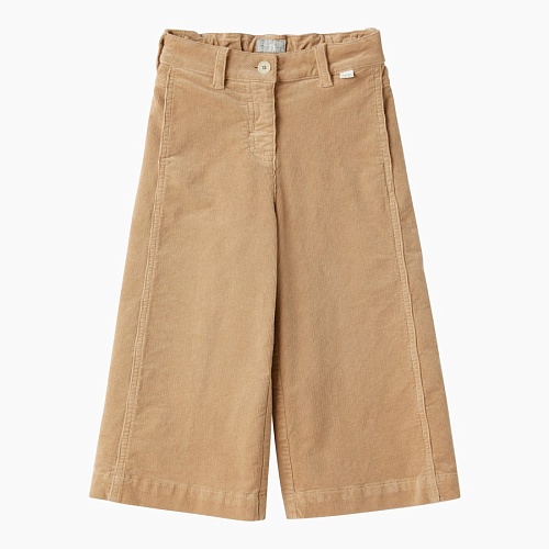 IL GUFO Брюки для девочки, широкие, вельветовые