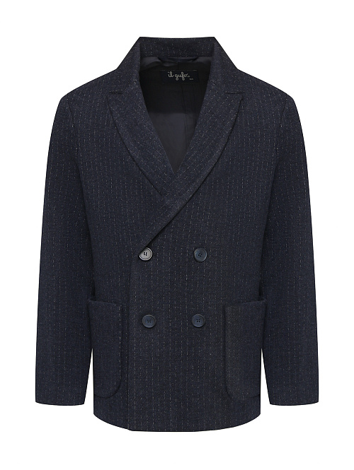IL GUFO Пиджак в тонкую полоску
