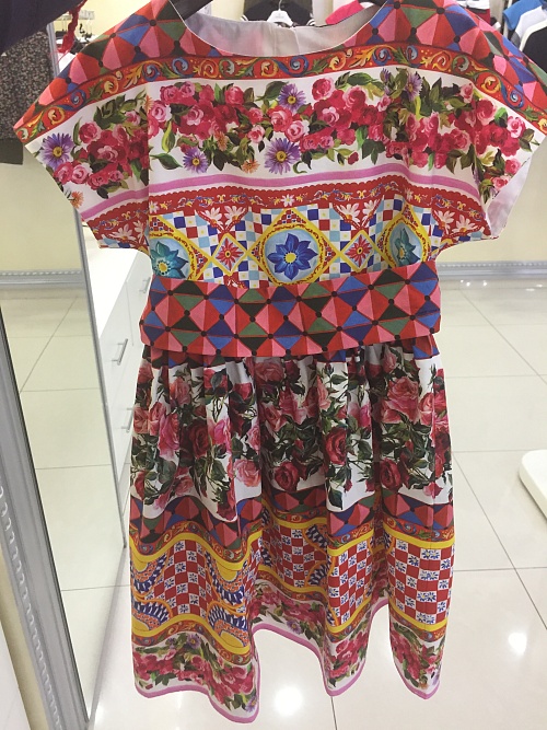 DOLCE & GABBANA Платье с поясом