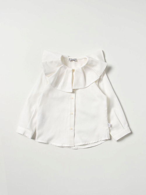 IL GUFO Рубашка для девочки ворот волны