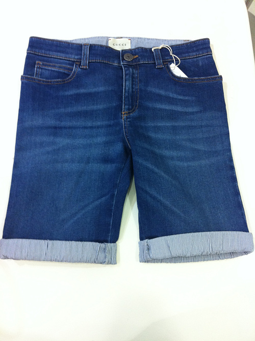GUCCI JUNIOR Бермуды джинсовые м