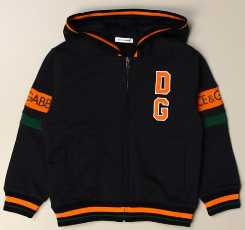 DOLCE & GABBANA Спортивная кофта с логотипом