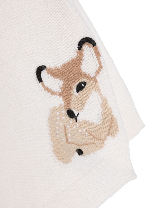 IL GUFO Свитер для девочки, оленёнок