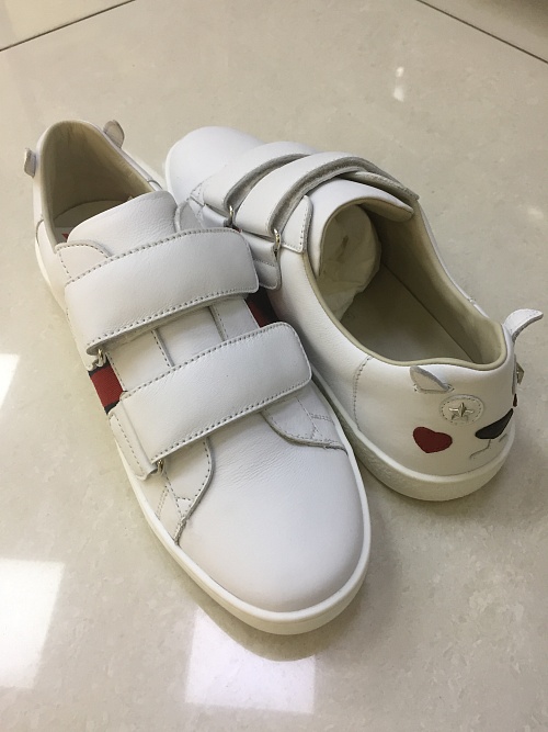 GUCCI JUNIOR Кеды, кожа