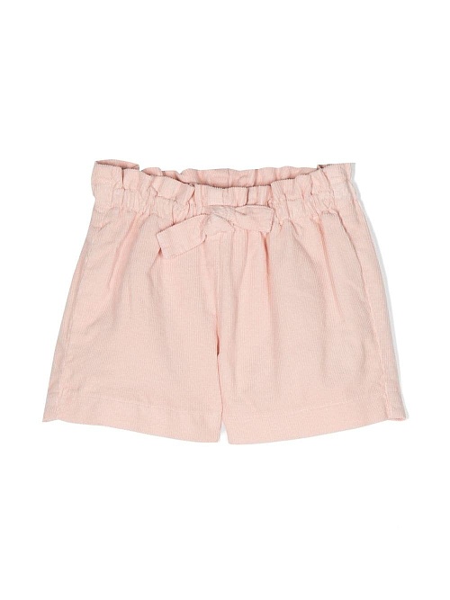 IL GUFO Шорты для девочки, вельветовые, бантик