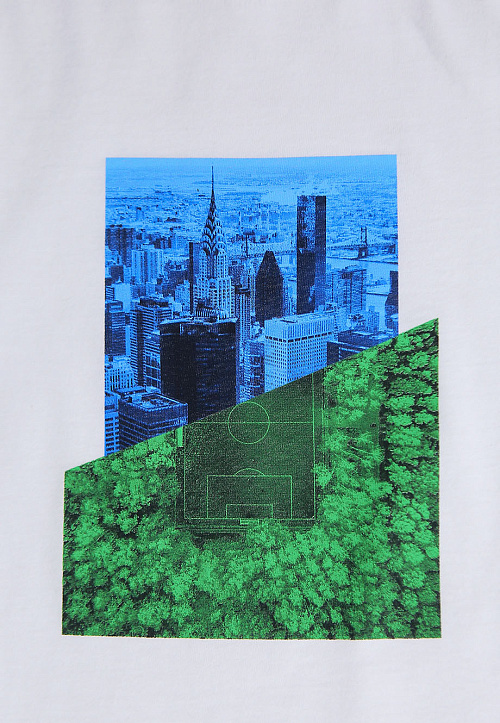 IL GUFO Футболка принт "город"