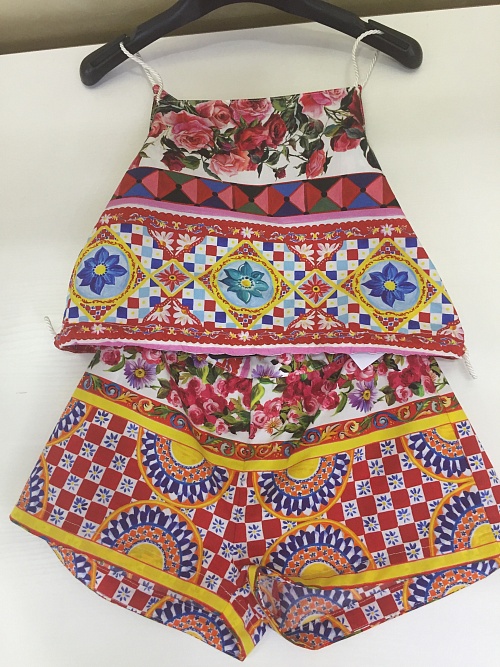 DOLCE & GABBANA Топ шорты