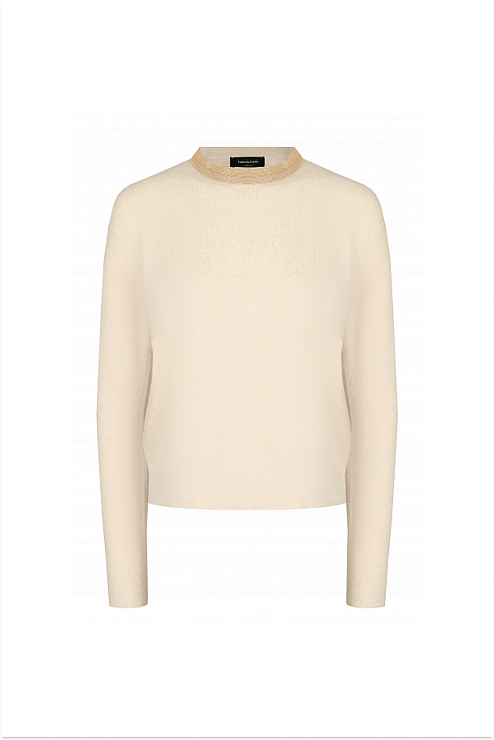 Fabiana Filippi Джемпер из смеси шерсти, шелка и кашемира