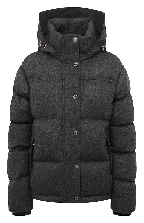 ADDICTED Пуховик женский кашемировый короткий