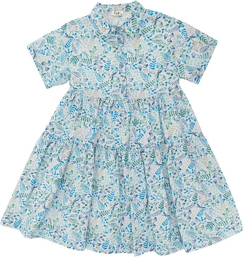 IL GUFO Платье рубашка для девочки, цветочки