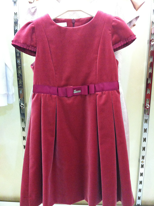 GUCCI JUNIOR Платье /велюр/