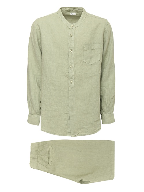 IL GUFO Комплект для мальчика рубашка шорты льняные